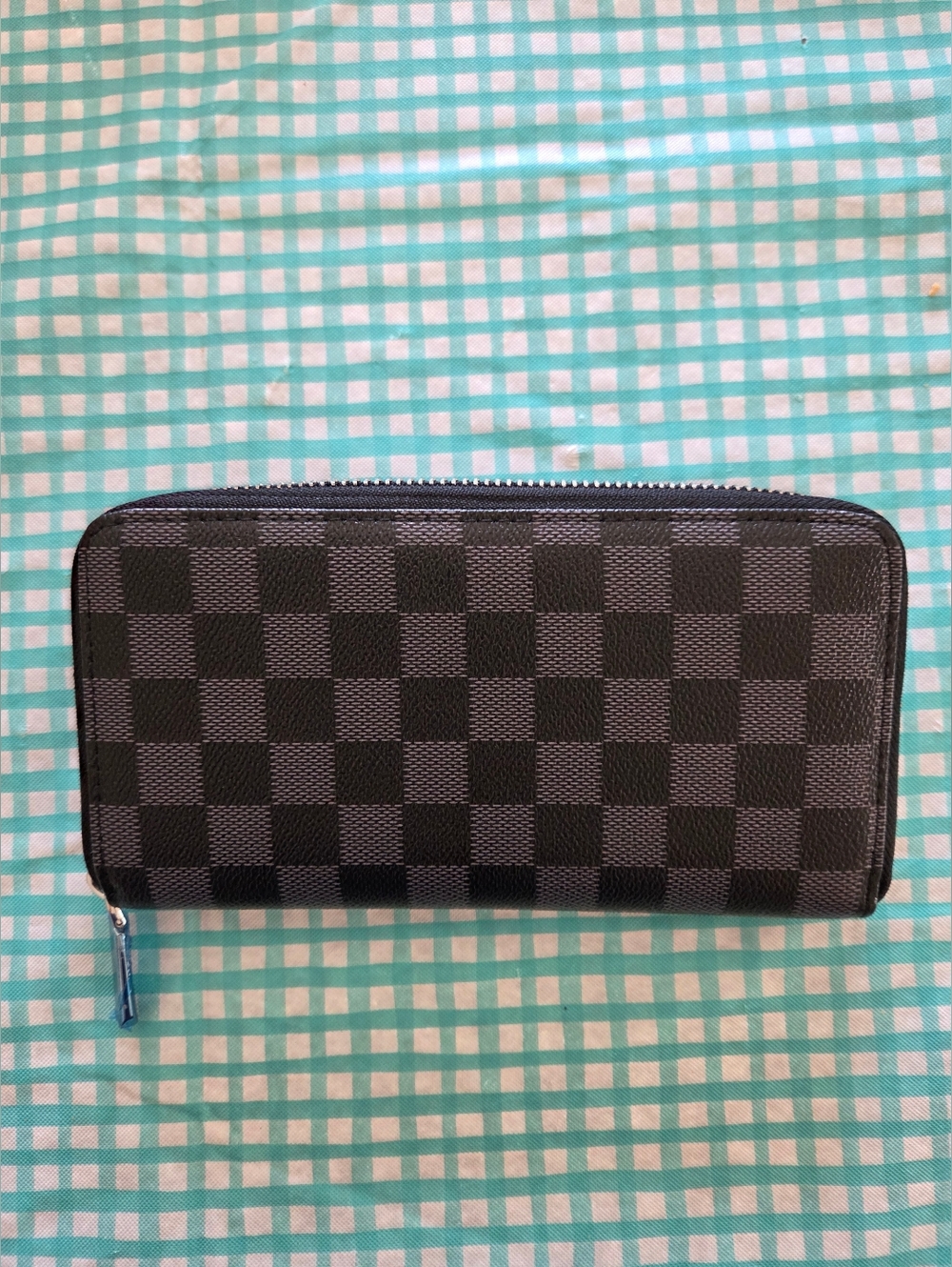 Checkered Wallet